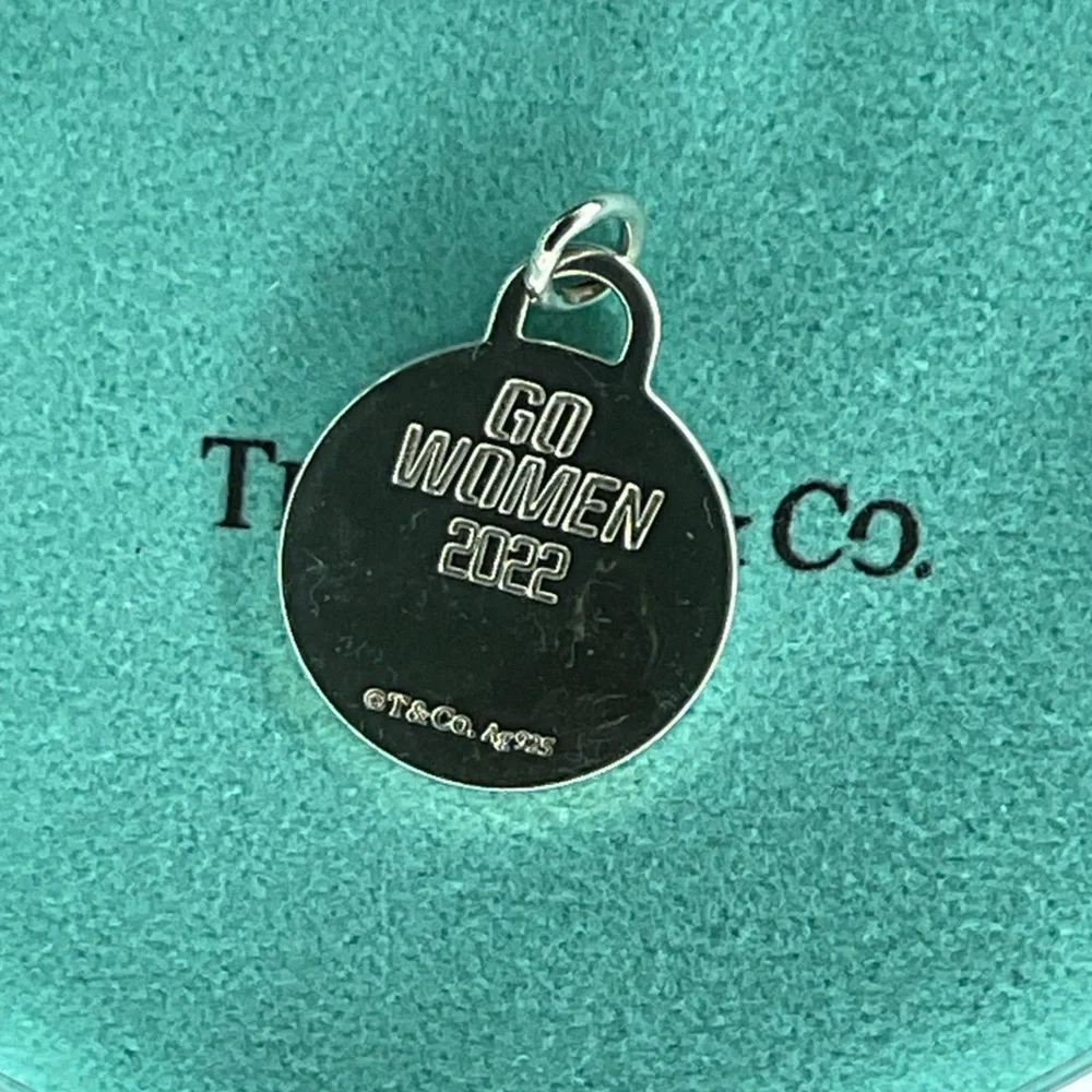 Tiffany & Co. Go Women Japan 2022 Marathon Limited Pendant Charm ONLY - Picture 3 of 4